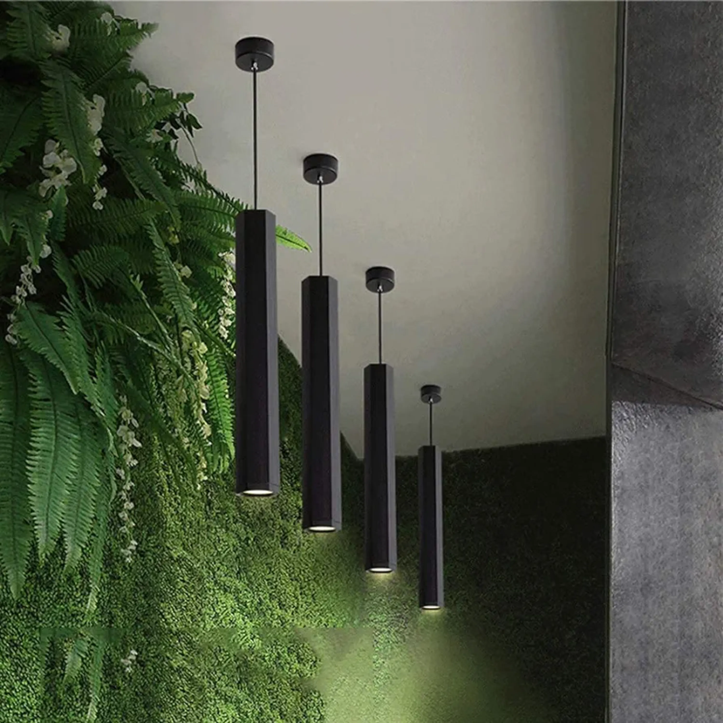 چراغ آویز اسپاتcob مشکی چراغ آویز اسپاتcob مشکی